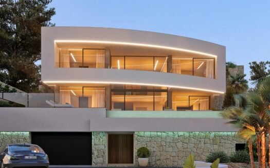 Luxurious Sea-View Villa in Calpe – Modern Elegance with Stunning Views