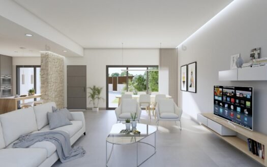 NEW BUILD VILLAS IN PILAR DE LA HORADADA ON THE GOLF COURSE