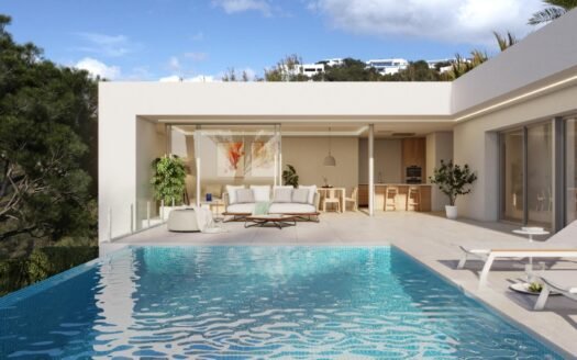 NEW BUILD VILLA WITH THE SEA VIEWS IN CUMBRE DEL SOL
