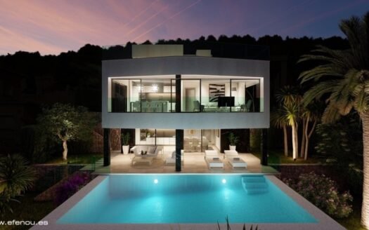 LUXURY VILLA WITH SEA VIEWS IN COASTAL VILLAGE