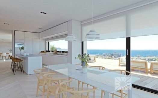 Sea view villa with private pool in Cumbres del Sol Benitachell