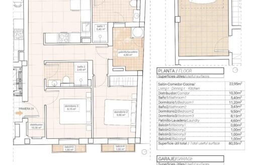 Apartment for sale in Hondón de las Nieves