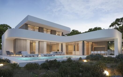 Luxury Modern Home in the Heart of Moraira-Teulada: A Contemporary Mediterranean Retreat