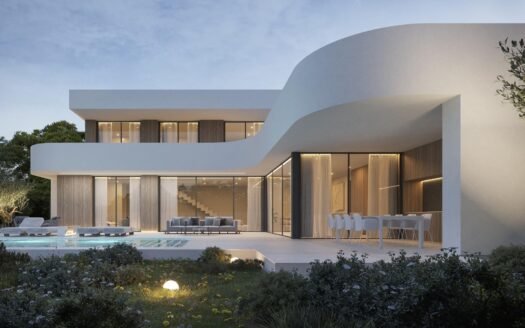 Luxury Modern Home in the Heart of Moraira-Teulada: A Contemporary Mediterranean Retreat