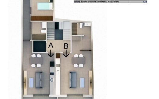 Modern, newly built apartments in the centre of Torrevieja, just 200 m from the sea