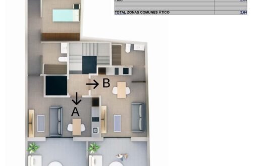 Modern, newly built apartments in the centre of Torrevieja, just 200 m from the sea