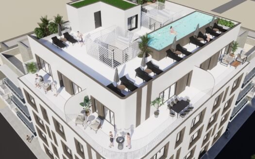 Stylish Residential Building 60 m away from El Acequion Beach at Torrevieja