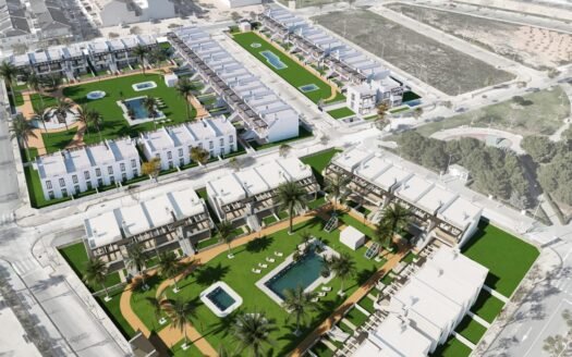 New build bungalows in Pilar de la Horadada