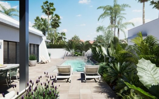 NEW BUILT VILLA ON A FLOOR