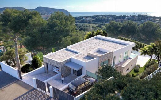 Luxury New Build Villa with Sea Views in Moraira