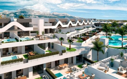 New Build Apartments with Open Views in Alfaz del Pi