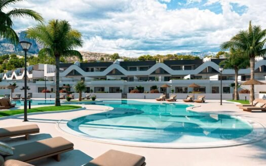 New Build Apartments with Open Views in Alfaz del Pi