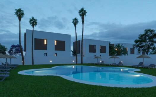 New Semi-Detached Villas by the Sea in La Marina – El Pinet Beach