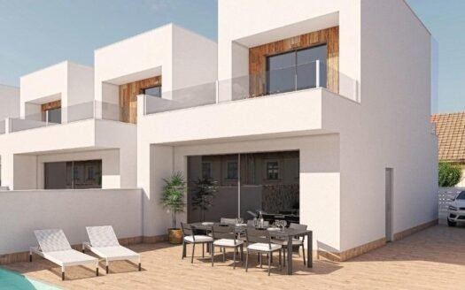 New Build Semi-Detached Villas with Private Pool in San Pedro del Pinatar