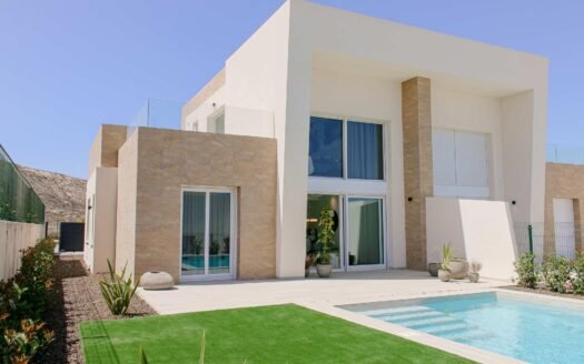 New Build Semi-Detached Villas with Private Pool in La Finca Golf Resort, Algorfa