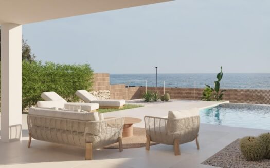 Luxury Beachfront Semi Detached Villas in Cala Panizo, Cuevas de Almanzora, Almeria