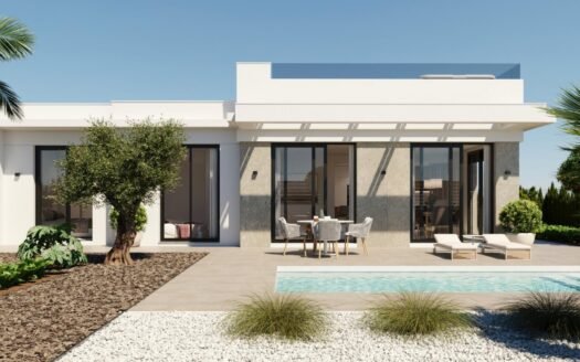 New Build Villas in Hacienda del Álamo Golf Resort, Murcia