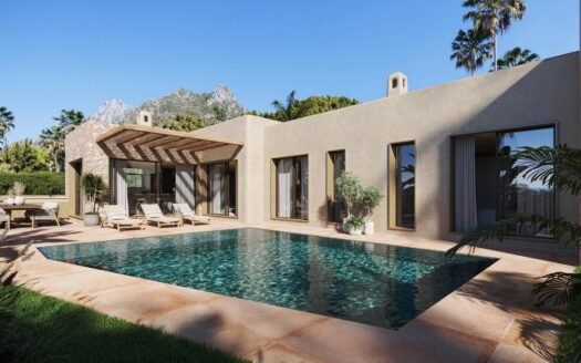 Ibiza Style New Build Villa with Luxury Features in Javea