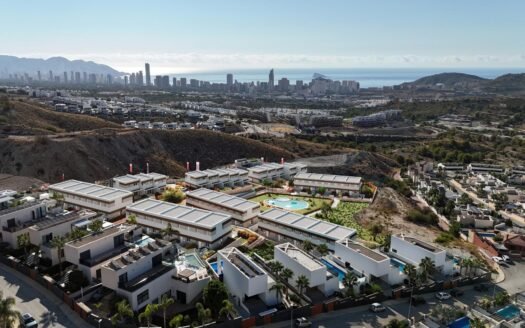 Modern 3 Bedroom Townhouses for Sale in Balcon de Finestrat Costa Blanca