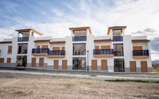 Traditional Two Bedroom Homes in Barrio Herrerias Almeria with Solarium and Community Pool