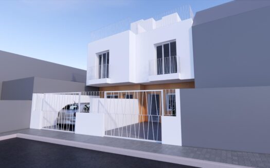 New Build Townhouses 50 m from the Beach in La Azohia Cartagena