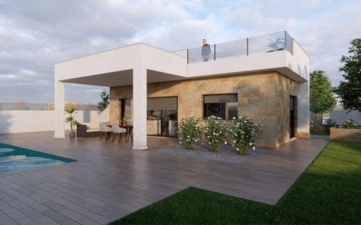 New Build Villa with Private Pool in Vistabella, Jacarilla