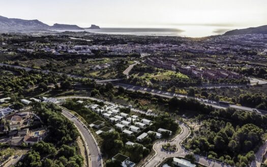 New Build Detached Villas in Alfaz del Pi near Albir Beach