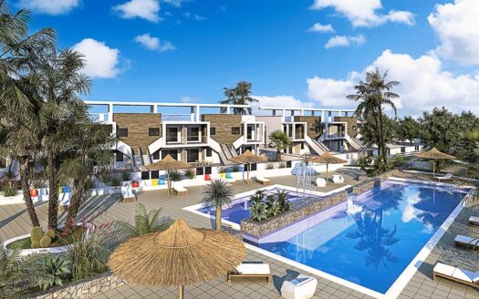 New Build Apartments and Bungalows in Mil Palmeras