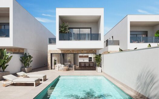 Modern New Build Villas with Private Pool in San Pedro del Pinatar