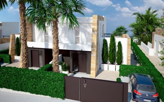 New Build Semi-Detached Villas with Private Pool in La Finca Golf Resort, Algorfa