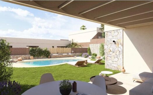 Contemporary One Level Villas in Altaona Golf Resort Murcia