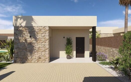 Contemporary One Level Villas in Altaona Golf Resort Murcia