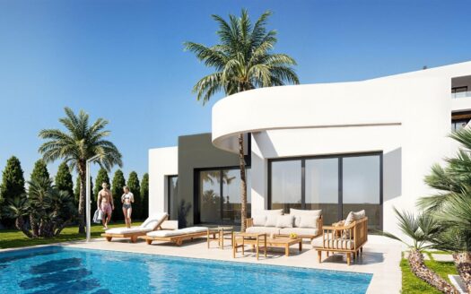 New Build Golf Front Apartments and Villas in La Serena Golf Los Alcazares