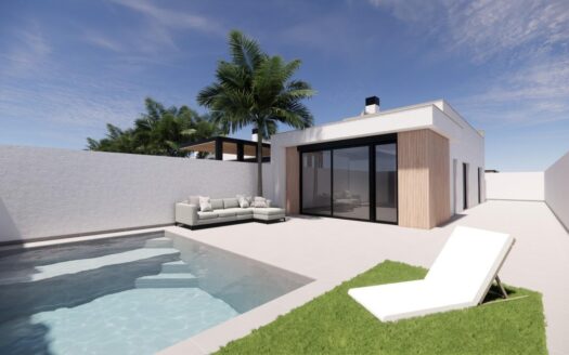 New Build Villas with Private Pool Near La Serena Golf in Los Alcazares