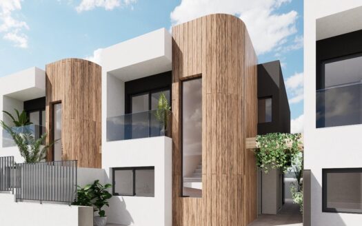 New Build Detached Villas for Sale in Aguilas Murcia Just 500 m from the Beach