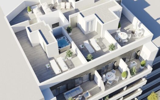 New Build Apartments in Torrevieja Just 400 m from Playa del Cura