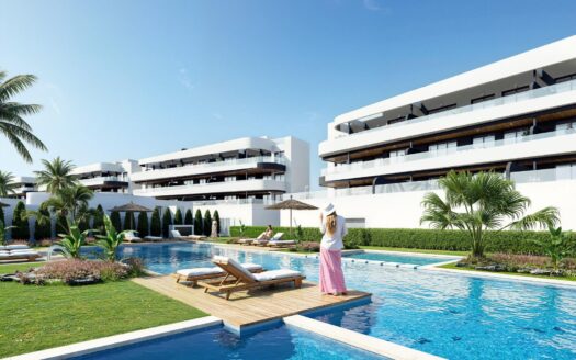 New Build Golf Front Apartments and Villas in La Serena Golf Los Alcazares