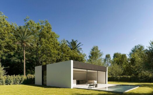 New Build Minimalist Villa in Benidorm with Private Pool