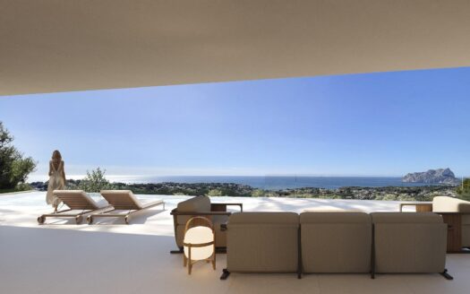 Luxury Contemporary Villa with Panoramic Sea Views in Montemar, Benissa