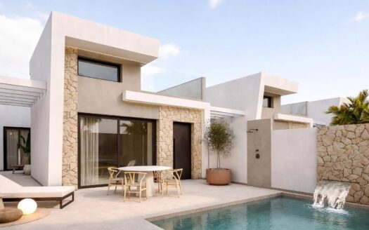 Exclusive New Build Villas with Private Pool Near the Beach in Los Alcazares