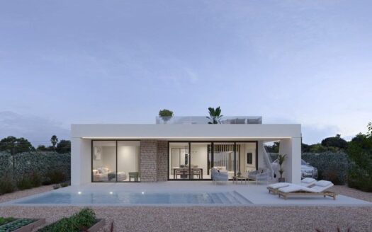 Exclusive villas with private pools at Hacienda del Álamo Golf Resort, Costa Cálida