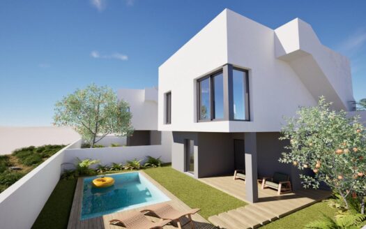 Development of 3 newly built detached villas with private swimming pools at the Mazarrón Country Club