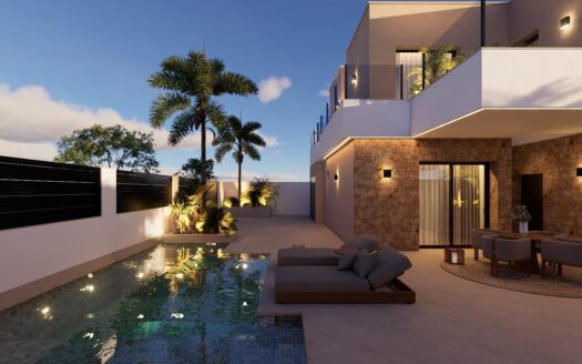 New Build Luxury Villas for Sale in San Pedro del Pinatar Near the Mar Menor