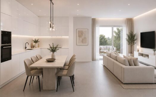 Development of 4 newly built semi-detached and terraced villas with private swimming pools at the Mazarrón Country Club