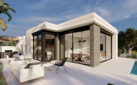 NEW BUILD VILLAS IN PILAR DE LA HORADADA ON THE GOLF COURSE