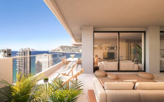 NIEUWBOUW APPARTEMENTEN MET UITZICHT OP ZEE IN CALPE