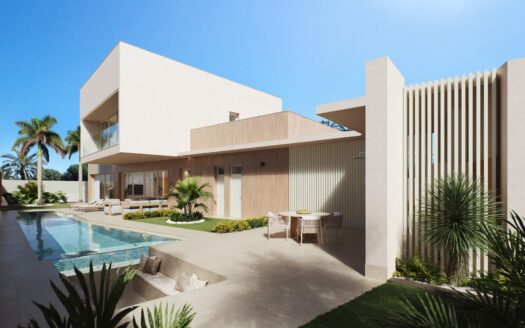 Villas de lujo de nueva construcción con vistas al mar en Dehesa de Campoamor, Costa Blanca Sur