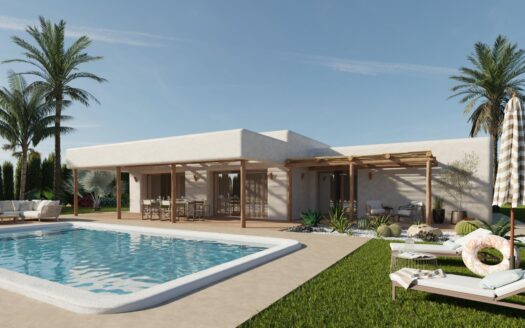 Villas de nueva construcción en amplias parcelas rústicas en Pinoso, Alicante