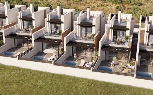 Nuevas viviendas de estilo escandinavo en Aguas Nuevas, Torrevieja