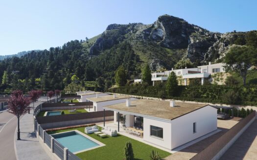 Villas de nueva construcción en Penáguila: tranquilidad y naturaleza en el corazón de la Sierra de Aitana, Alicante